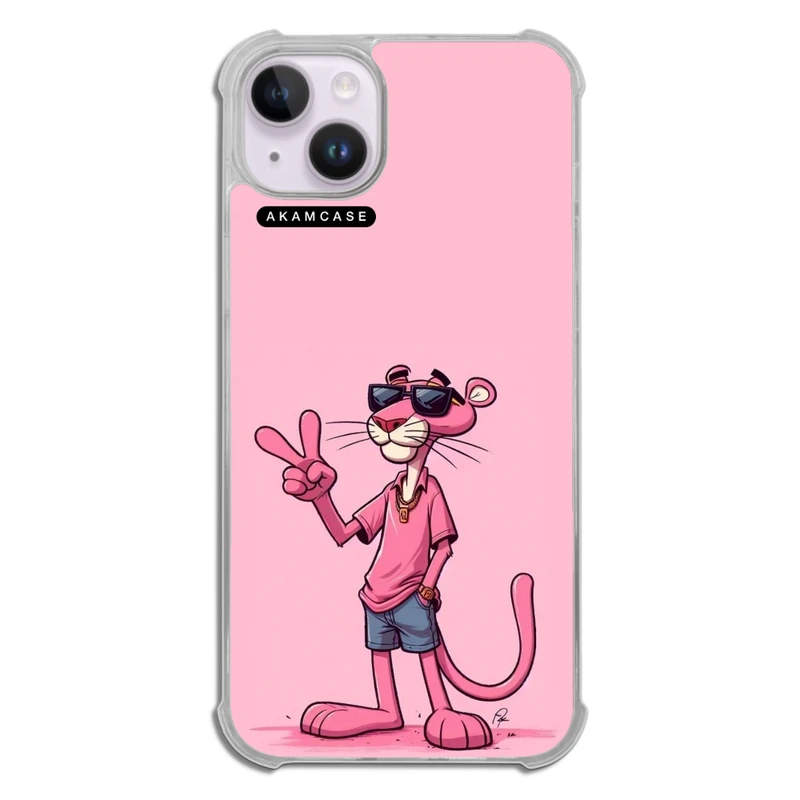 کاور آکام مدل AMC-WTA14PLUS-PINK PANTHER10 مناسب برای گوشی موبایل اپل iPhone 14 Plus