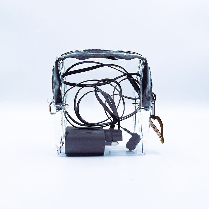 کیف لوازم آرایش زنانه مدل شفاف sayas A112