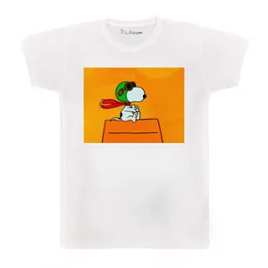 تی شرت بچگانه پرمانه طرح اسنوپی کد pmt.3687