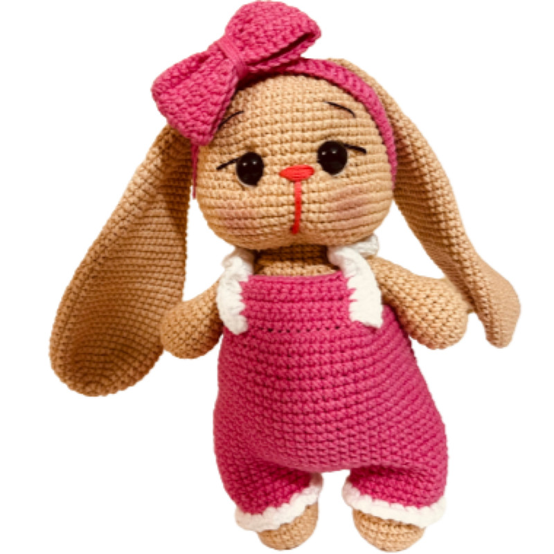 عروسک بافتني مدل خرگوش تپلي