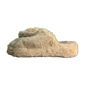 دمپایی حوله ای زنانه مدل کلاسیک کد Nes-01