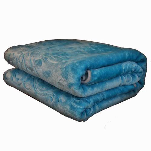 پتو گلبافت مدل گلبرجسته سايز 220×240 سانتي متر