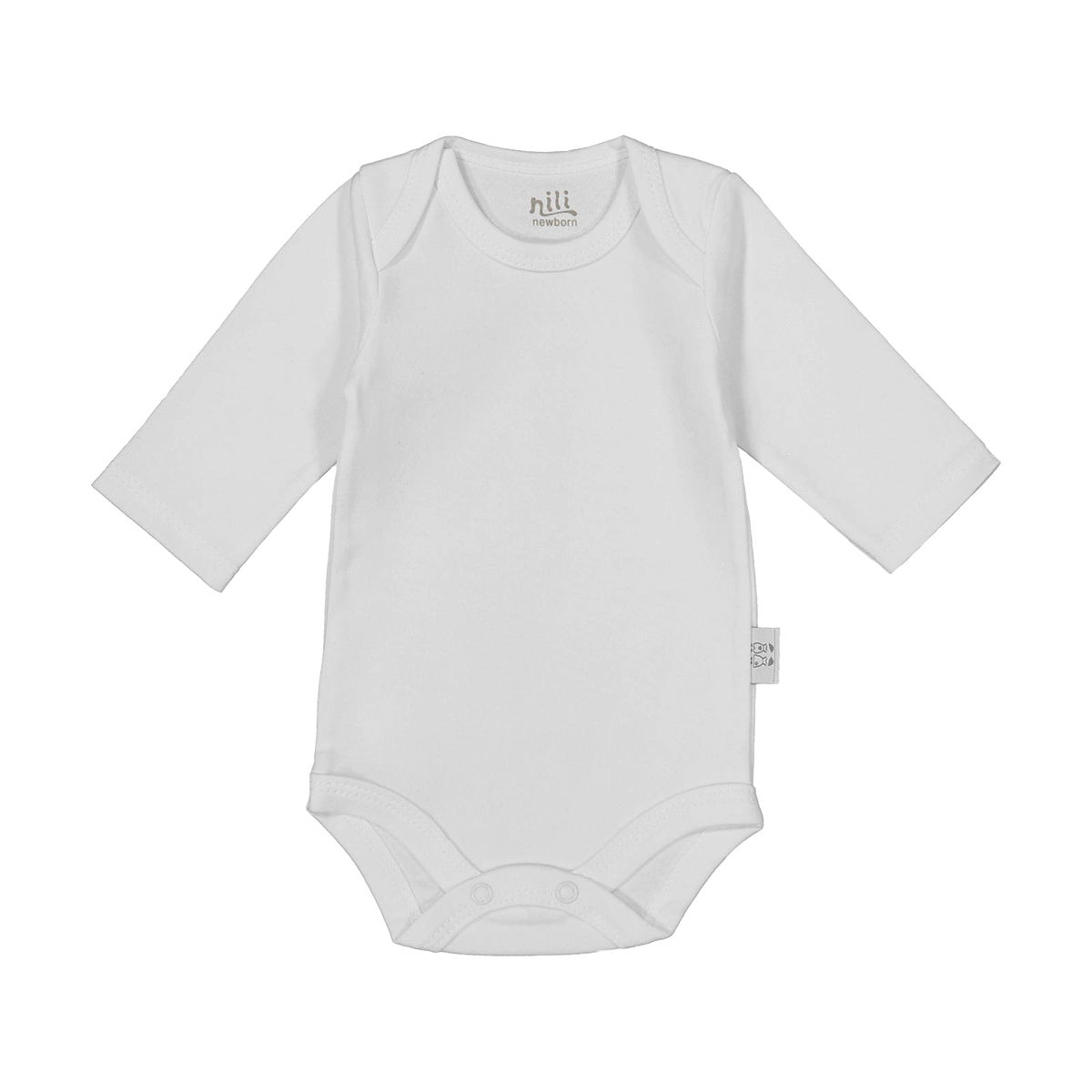 بادی آستین بلند نوزادی نیلی مدل 7443