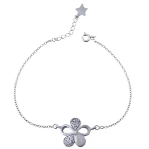   دستبند نقره زنانه بازرگانی میلادی کد DP_164