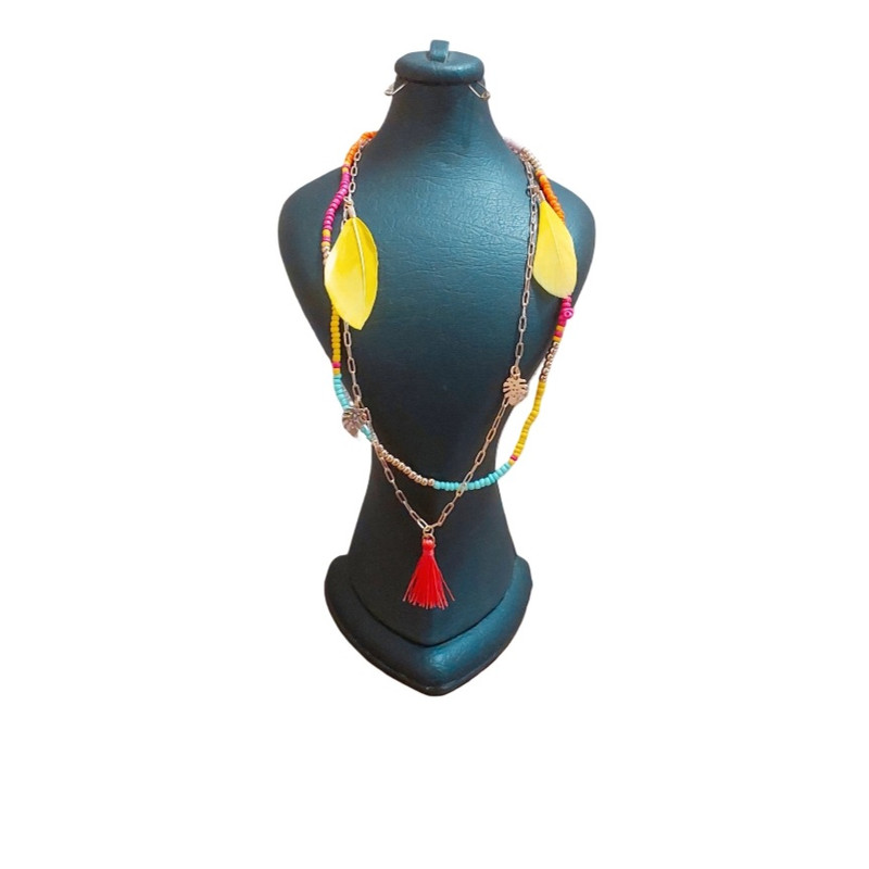 گردنبند زنانه مدل سرخپوستی 2