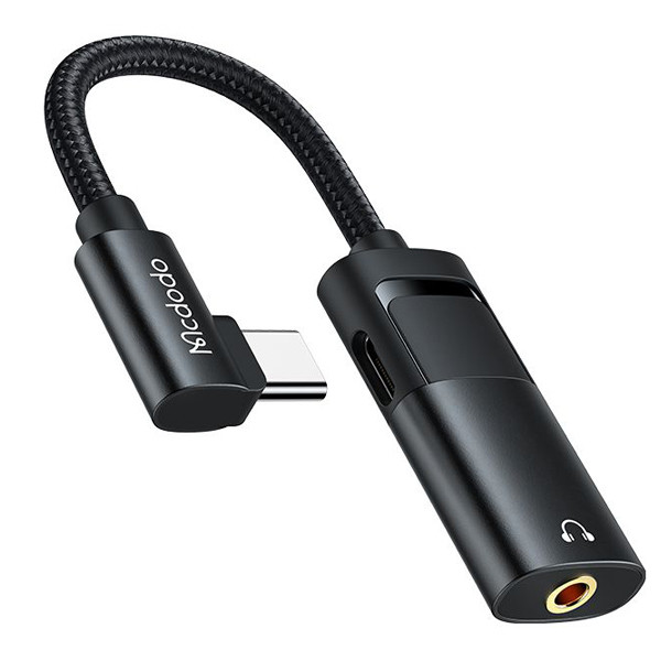 مبدل USB-C به جک 3.5 میلیمتری / USB-C مک دودو مدل CA-1880