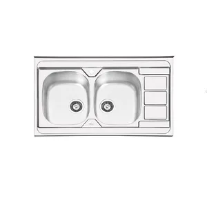 سینک ظرفشویی استیل ایلیا استیل مدل 1053 روکار