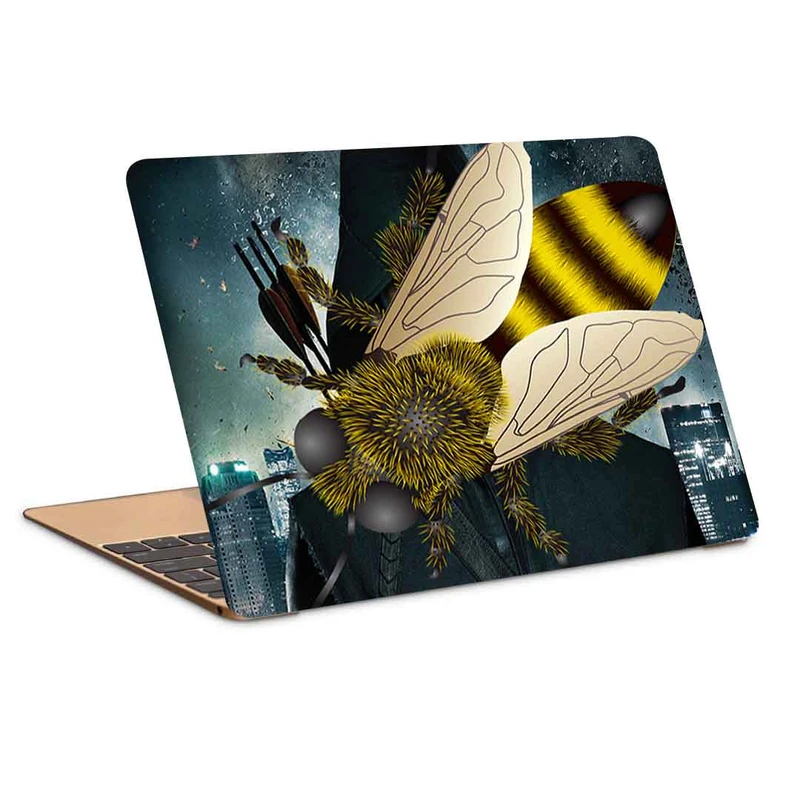 استیکر لپ تاپ طرح bee-24 کد P-628 مناسب برای لپ تاپ 15.6 اینچ