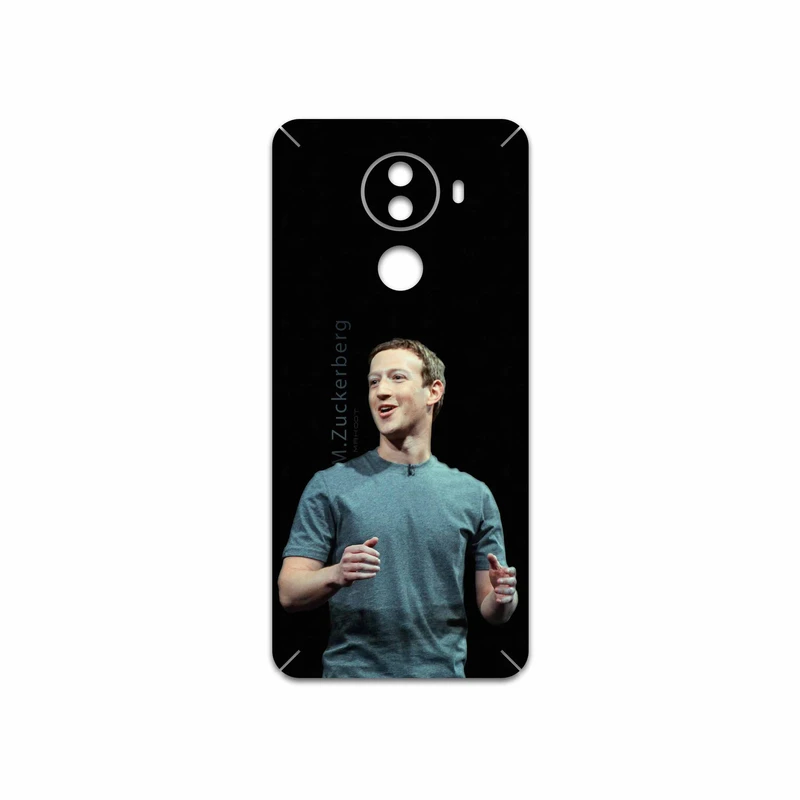 برچسب پوششی ماهوت مدل Mark Zuckerberg مناسب برای گوشی موبایل جی ال ایکس M1