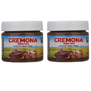 شکلات صبحانه فندقی کرمونا - 300 گرم بسته 2 عددی