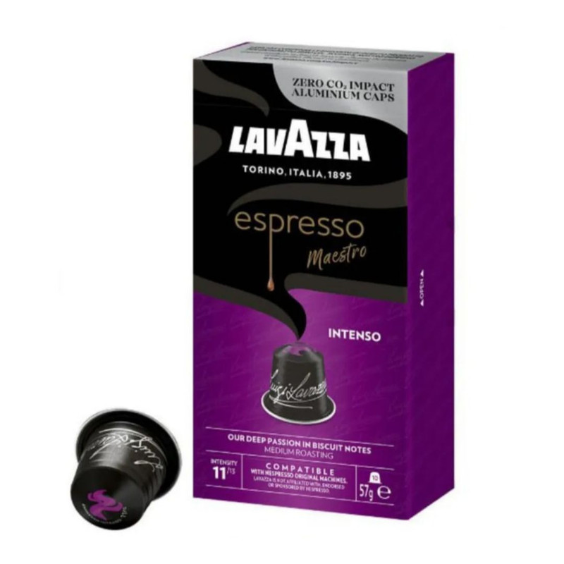 کپسول نسپرسو لاواتزا مدل Maestro Intenso وزن 55 گرم