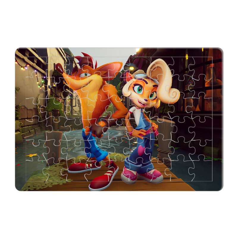 پازل 54 تکه طرح کراش مدل P594