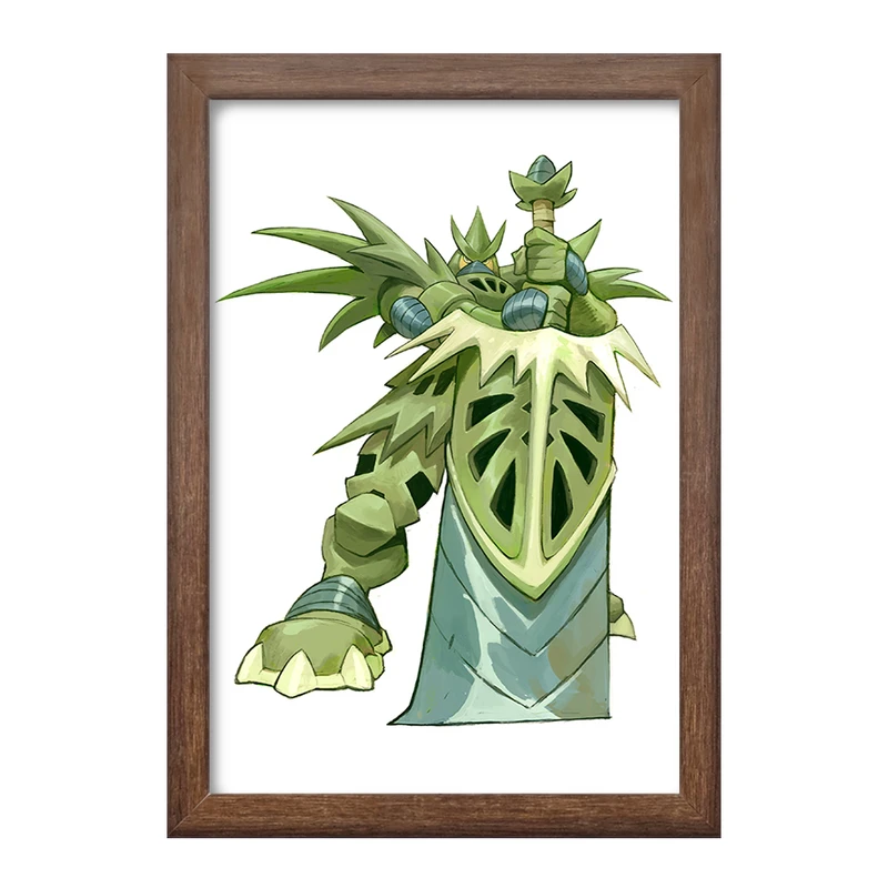 تابلو خندالو طرح بازی شکارچی هیولا (Monster Hunter) کد 33188