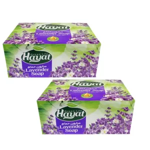 صابون شستشو حیات مدل اسطوخودوس وزن 625 گرم بسته 5 عددی