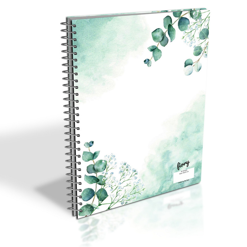 دفتر مشق 50 برگ مستر راد طرح اکالیپتوس کد fiory 2722