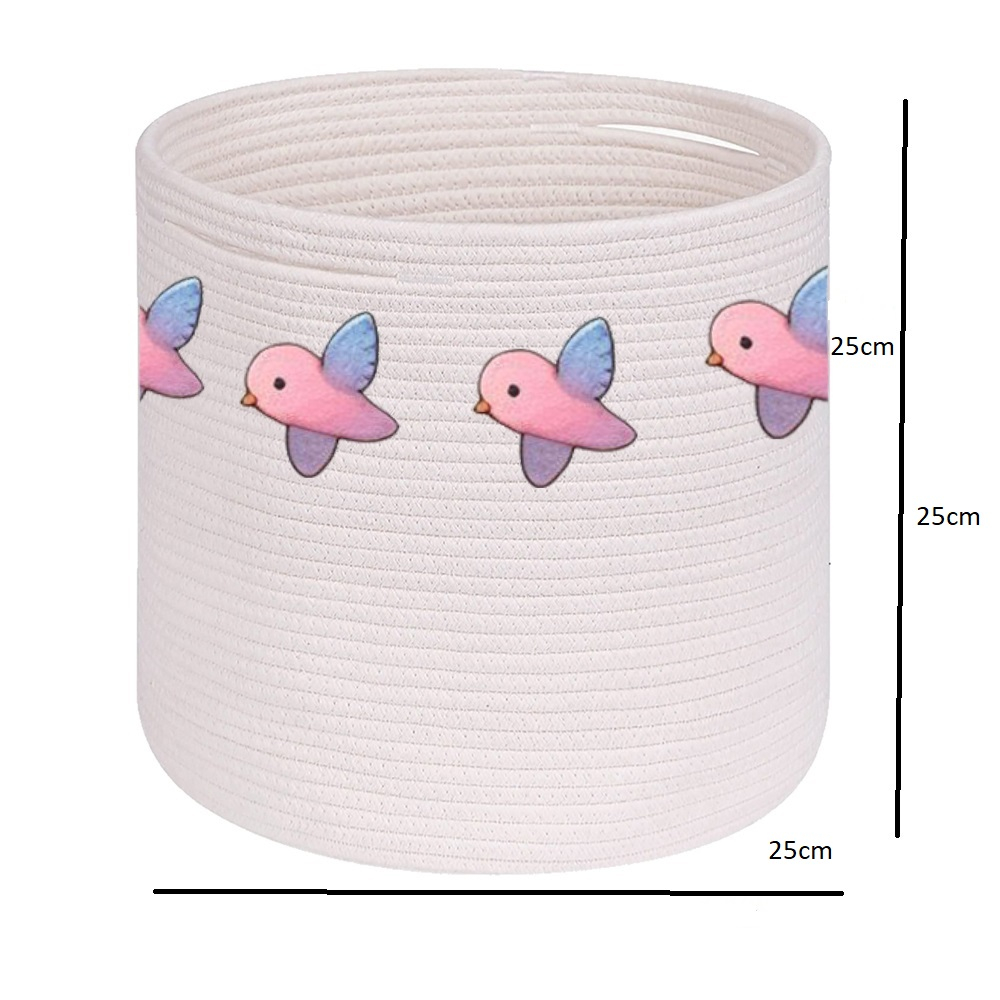 سبد وسایل کودک مدل پرنده