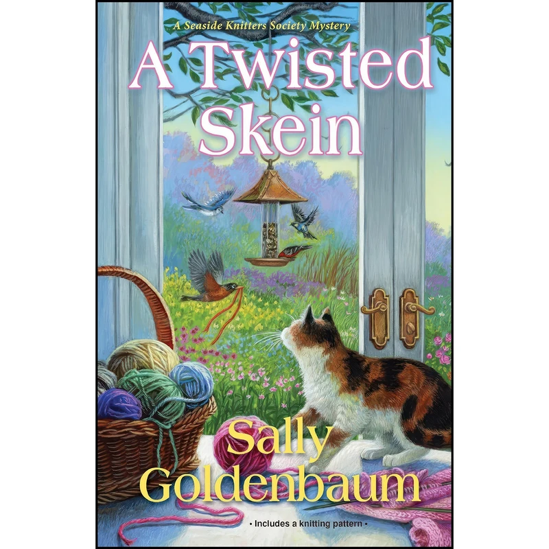 کتاب A Twisted Skein  اثر Sally Goldenbaum انتشارات Kensington Cozies