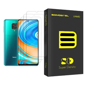 Somastel SD Glass MIX003 Screen Protector For Xiaomi Redmi Note 9 Pro Pack Of 3