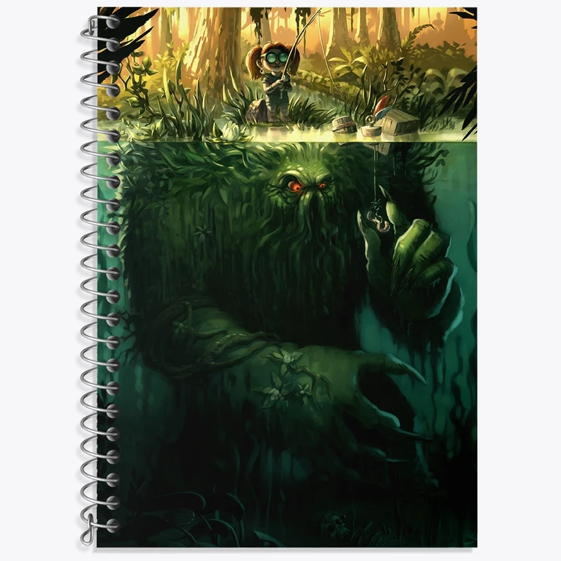 دفتر زبان 50 برگ خندالو مدل دو خط طرح بازی دنیای وارکرفت (World of Warcraft) کد 31858