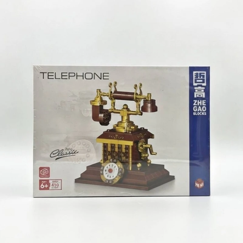 ساختنی 410 تکه ژیومگ مدل تلفن کلاسیک کد 00939