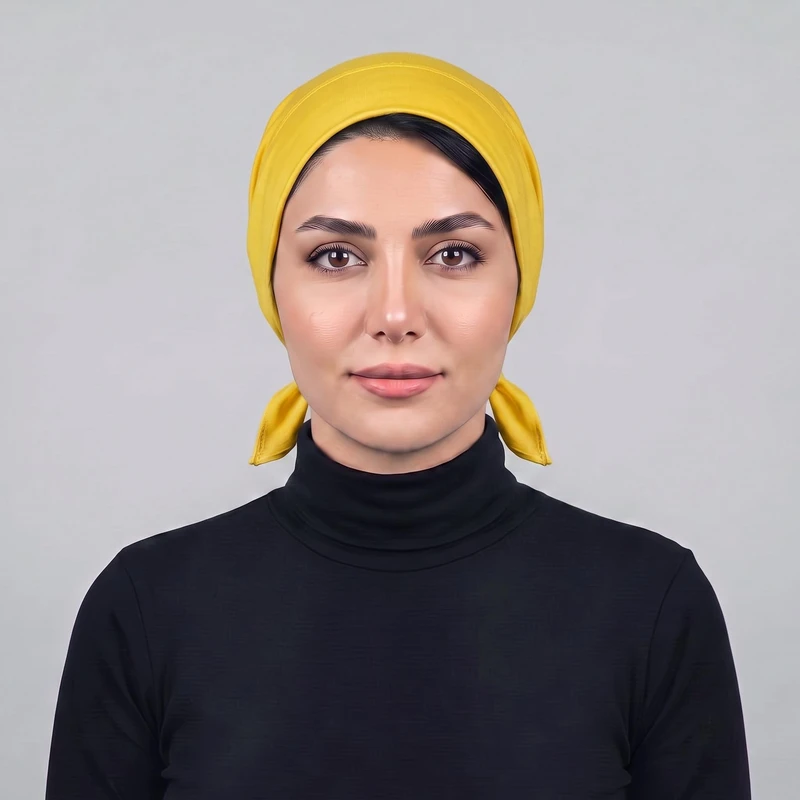 توربان مدل ساتن دار لبنانی شایان