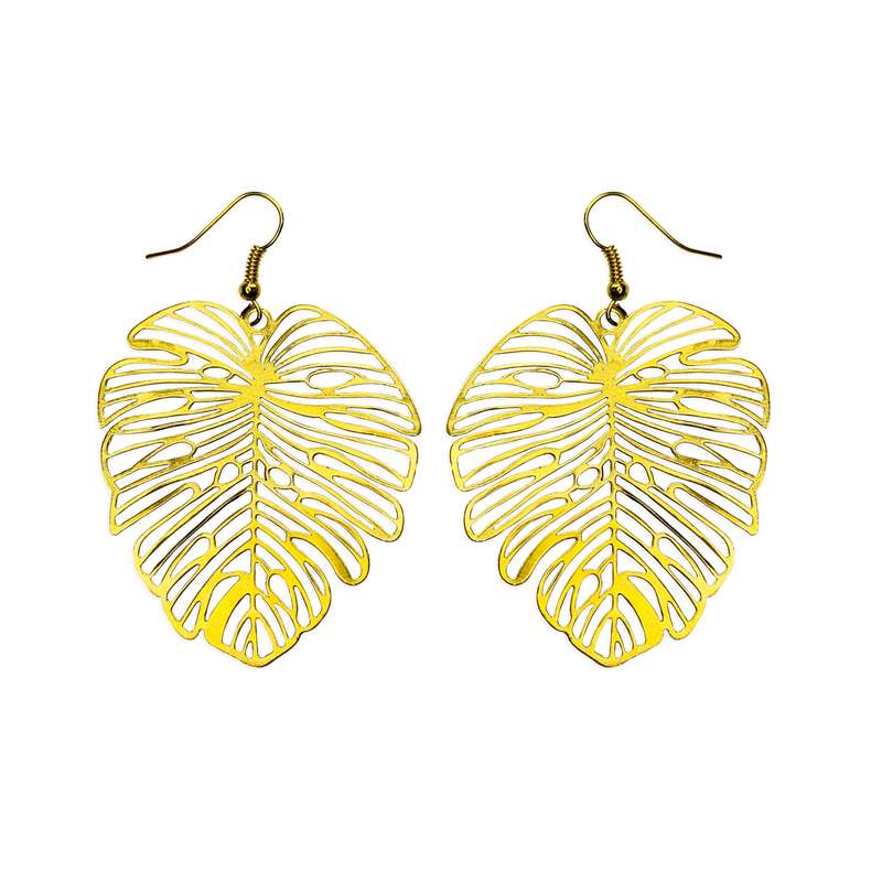 گوشواره دخترانه طرح برگ کد 09 گوشواره دخترانه طرح برگ کد 09