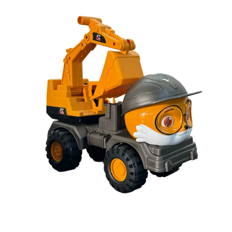 ماشین بازی مدل کامیون بیل مکانیکی کد AK103
