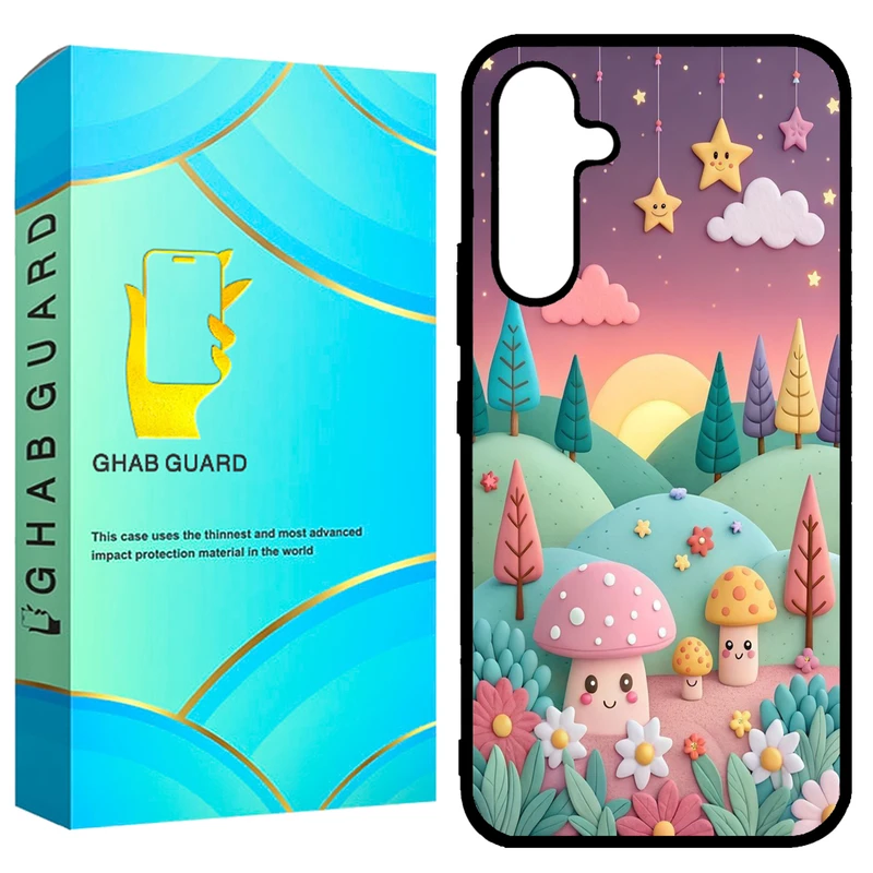 کاور قاب گارد طرح قارچی مدل GCHPA54 مناسب برای گوشی موبایل سامسونگ  Galaxy A54 5G