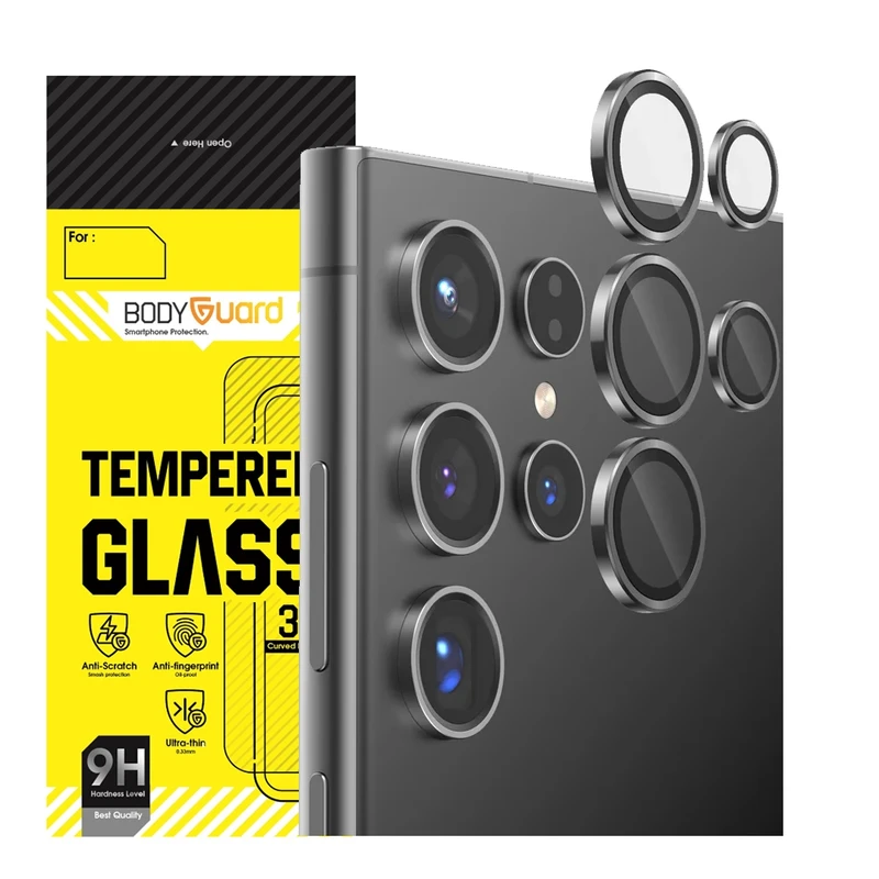 محافظ لنز دوربین بادیگارد مدل رینگی 2 مناسب برای گوشی موبایل سامسونگ Galaxy S25 Ultra