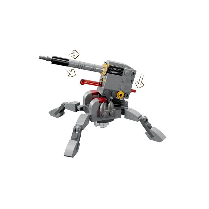 لگو سری جنگ ستارگان مدل نبرد سربازان کلون کد 75345