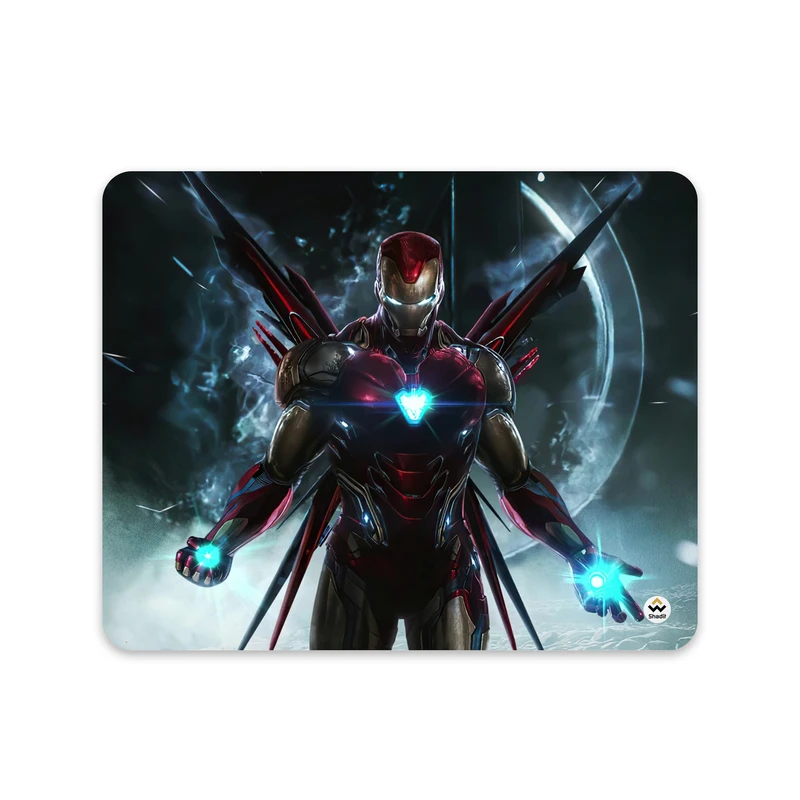 ماوس پد شادیت مدل Iron Man کد562 سایز 24*19 سانتی متر