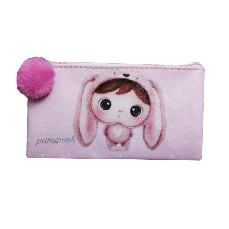 جامدادی پانی پو مدل چرمی طرح گوش دراز