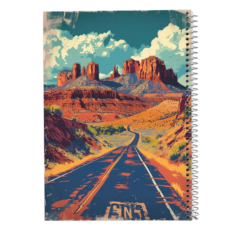 دفتر لیست خرید 50 برگ مدوپد مدل کویر کد DF16660