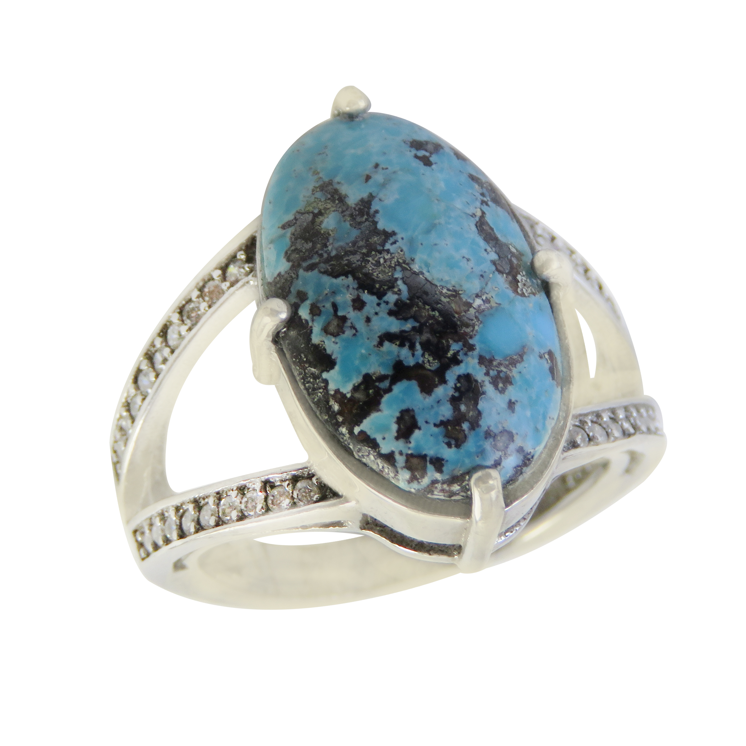 انگشتر نقره زنانه کد 2747