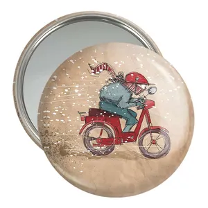 آینه جیبی خندالو مدل موتور سواری  کد 5422