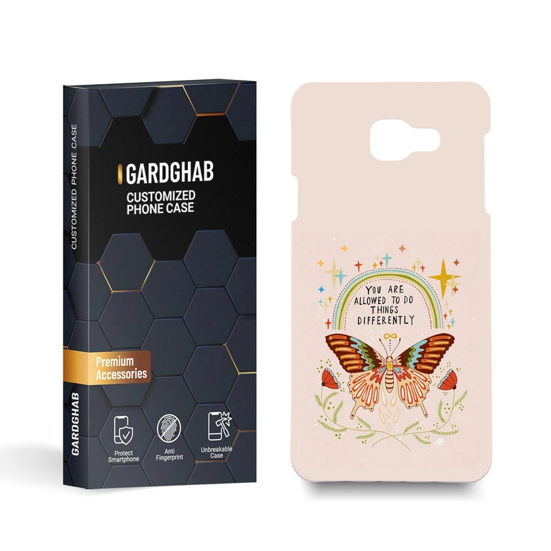 کاور گارد قاب مدل دخترانه مناسب برای گوشی موبایل سامسونگ Galaxy A7 2016 / A710 