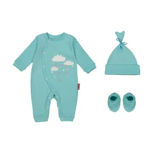 ست 3 تکه لباس نوزادی آدمک مدل 2171191-54