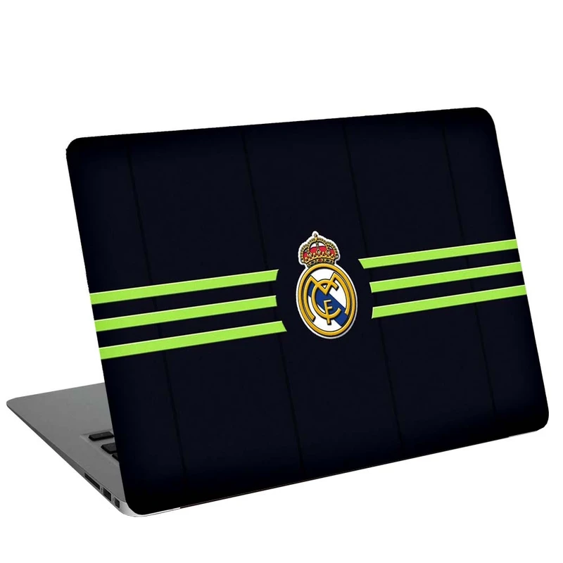 استیکر لپ تاپ طرح Real Madrid کد C-159 مناسب برای لپ تاپ 15.6 اینچ