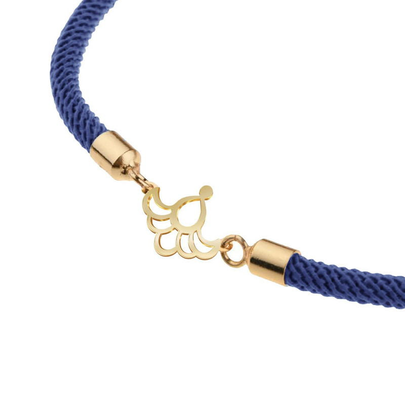 دستبند طلا 18 عیار زنانه مدوپد مدل اسلیمی کد D13-10685