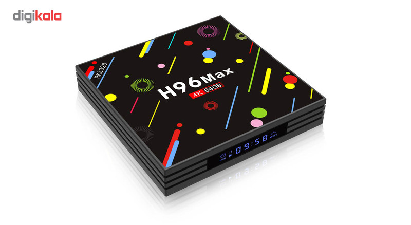 اندروید باکس 4/ 64 گیگابایت H96MAX-H2 مدل Colorful