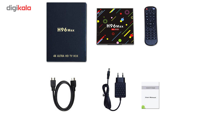اندروید باکس 4/ 64 گیگابایت H96MAX-H2 مدل Colorful