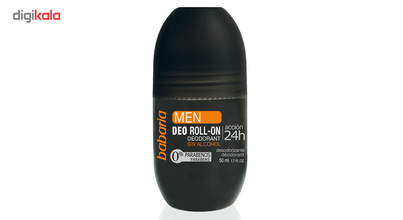 رول ضد تعریق باباریا مدل مردانه حجم 50 میلی لیتر