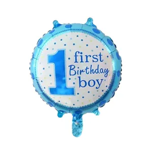 بادکنک فویلی مدل First Birthday Boy سایز 150