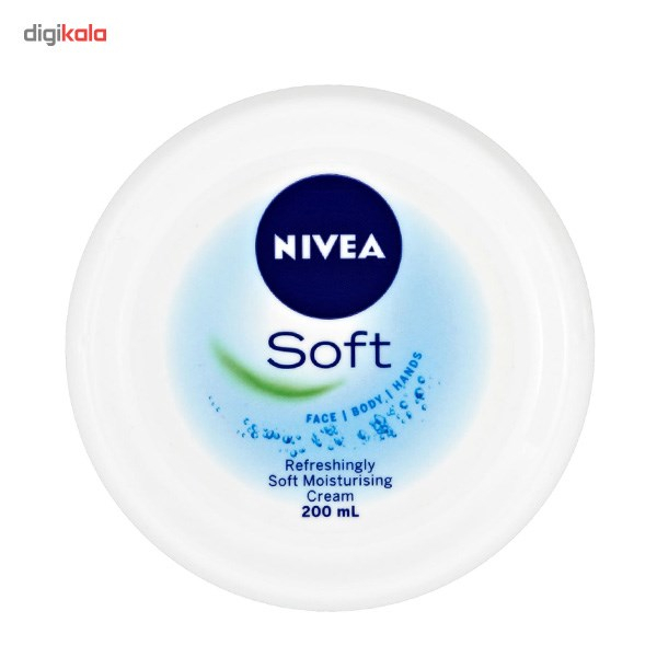 پک کرم نرم کننده و مرطوب کننده نیوآ مدل Soft حجم 200 میلی لیتر بسته دو عددی