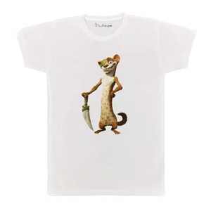 تی شرت بچگانه پرمانه طرح عصر یخبندان کد pmt.1523