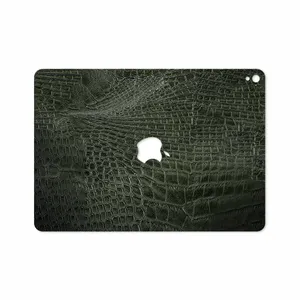برچسب پوششی ماهوت مدل Green-Crocodile-Leather مناسب برای تبلت اپل iPad Pro 9.7 2016 A1673