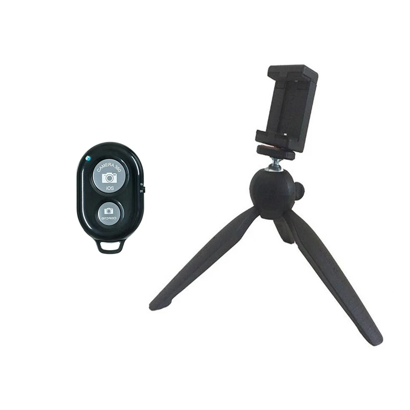 سه پایه نگهدارنده مدل D-808 Mini همراه با شاتر بلوتوث عکاسی