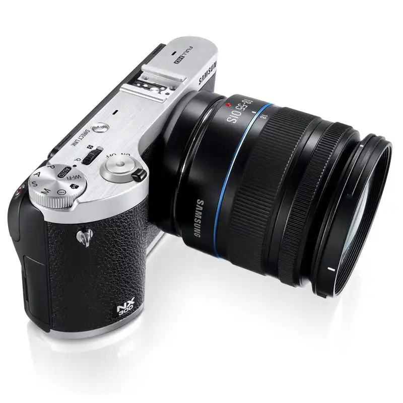 دوربین دیجیتال بدون آینه سامسونگ مدل NX300 به همراه لنز 18-55mm / 45