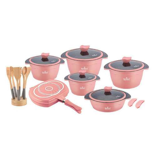 سرویس قابلمه 21 پارچه راک لند مدل گرانیتی