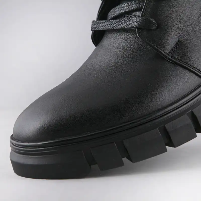 نیم بوت زنانه چرم یلسان مدل آلما کد msk-ALM-610-GN